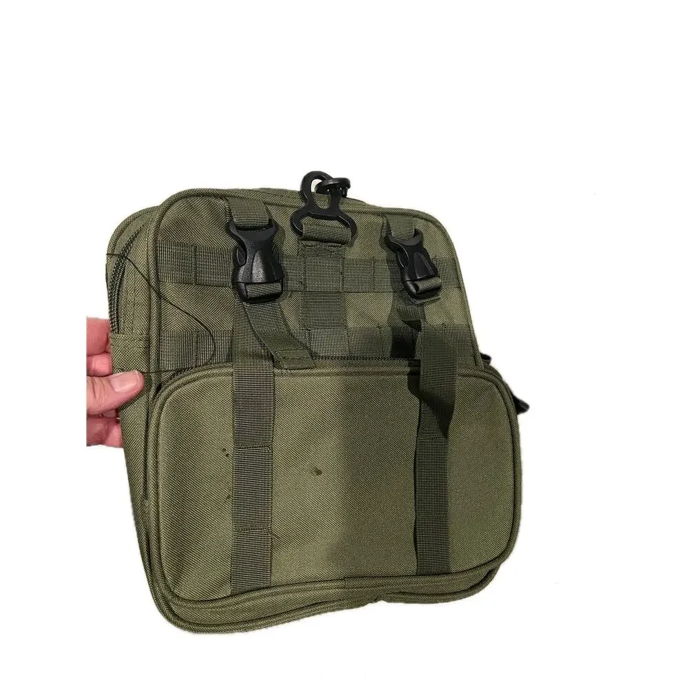 East West Heavy Canvas Green Duffel 18